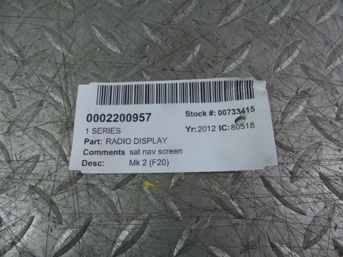 2012 bmw series 65509270392 - bmw,