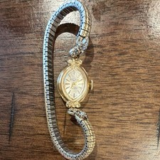 Vulcain Gold Oval 17 Jewels