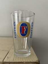 Vintage Fosters Pint Beer