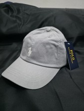 Ralph Lauren Baseball Unisex Cap - Silver - Brand New With Tags - Adjustable