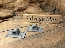 Pair Antique Iron Maritime