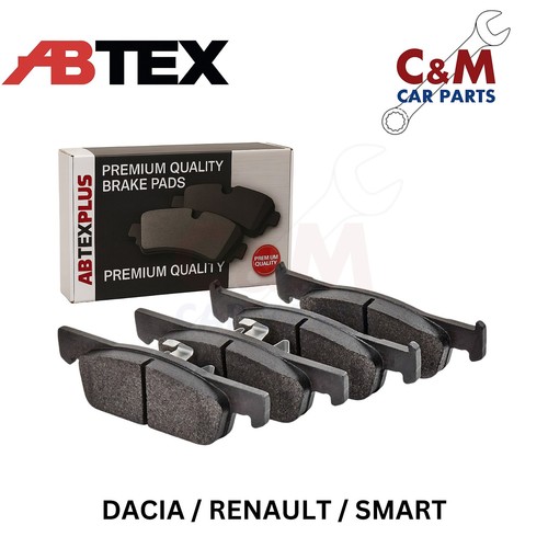 Abtex front brake pads fits - front,