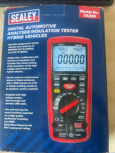 Sealey ta320 digital - ta320,