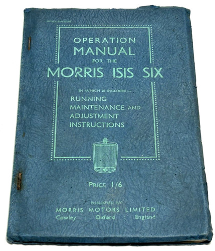 Handbook operation manual pre - handbook,