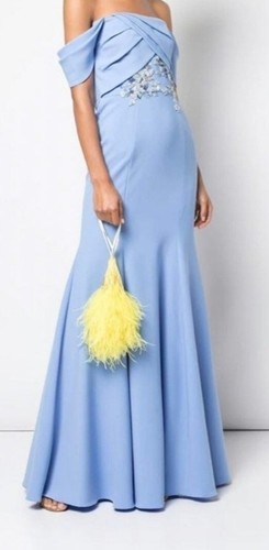 Marchesa notte blue - off, the