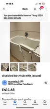 Jacuzzi Bath Tub disabled with
