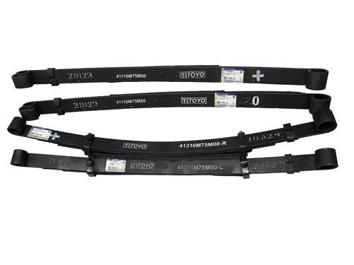 Front rear leaf - rear, springs