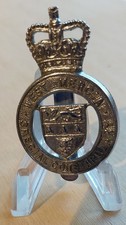 Obsolete West Mercia Special Constabulary Cap Badge C 1974
