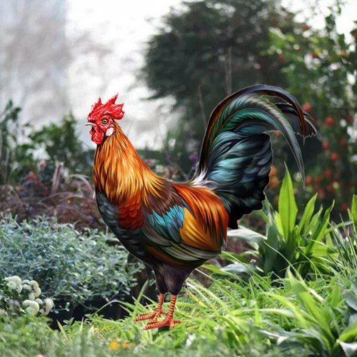 Chicken sculpture - chicken,