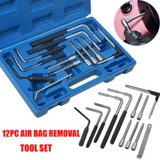 12x Automotive Air Bag / Airbag Removal Tool Set Kit Remover for BMW / Audi / vw