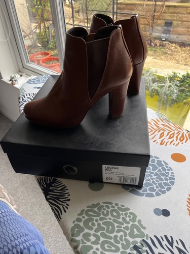 Dune tan leather chelsea boots - tan,
