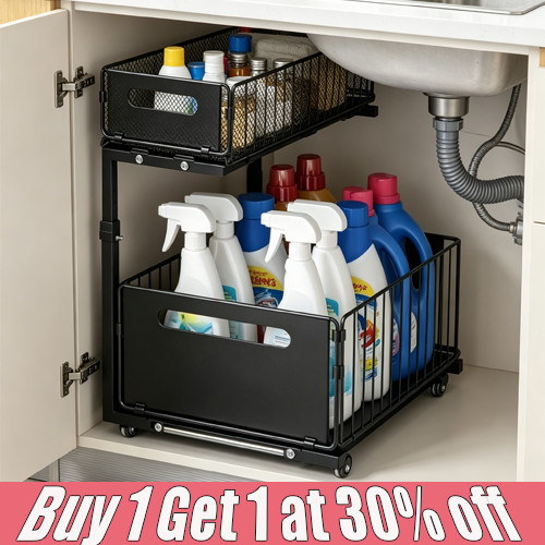 Tier under sink - 2-tier,