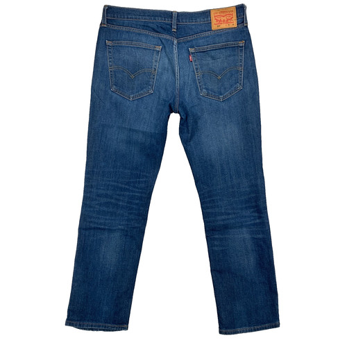 Levi 514 mid blue - mid, straight