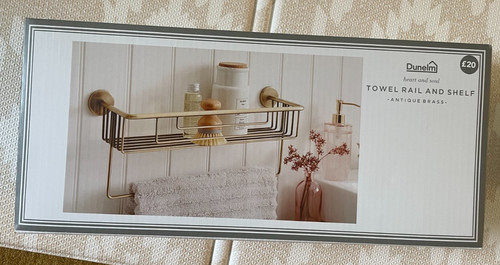 Brand new dunelm towel - towel, rail