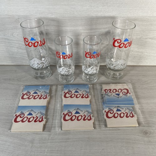 Coors light glasses pint - 4x,