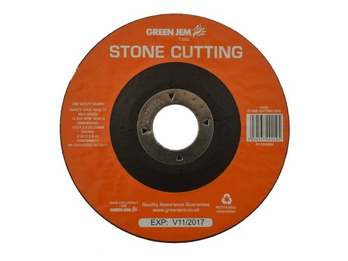 Green jem stone cutting disks - green,