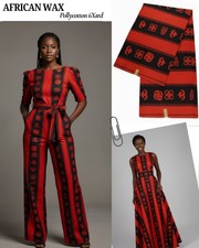 African print 6 Yards polycotton wax for crafting & dress making