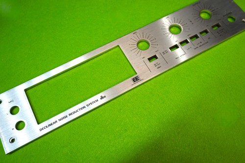 Front panel for - ,