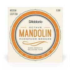 D'Addario EJ80 Phosphor Bronze 12-46 Octave Mandolin/Mandola Strings, Medium