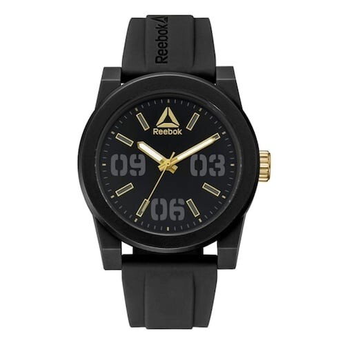 Reebok men black wristwatch - reebok,