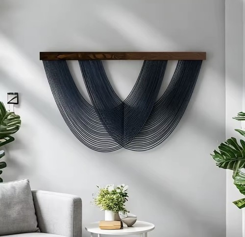 Macrame wall hanging tapestry - hanging,