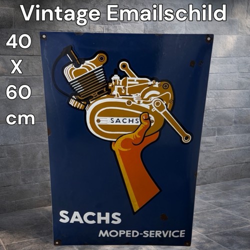 Vintage old sachs - old, moped