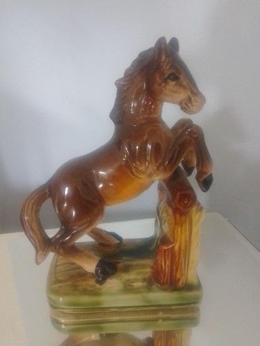 Vintage tilso rearing - vintage, horse