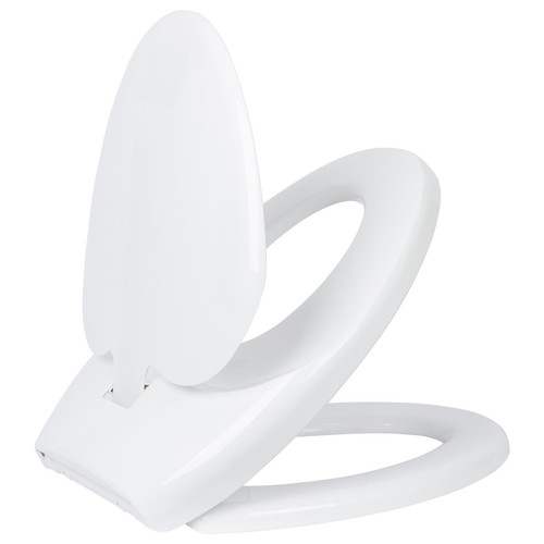 Soft close family toilet seat - close,