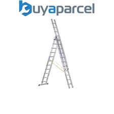Zarges 44840 D-Rung Combination Ladder 3-Part 3 x 10 Rungs ZAR44840