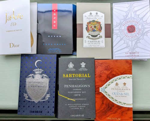 New perfume edt samples - x,