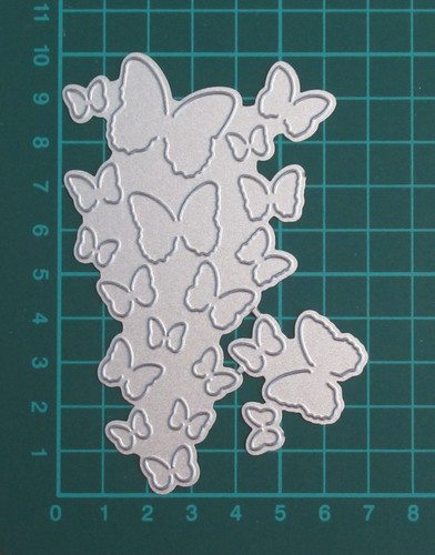 V2372 butterflies metal - v2372,