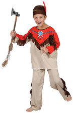 Native Indian Children's World Book Day Halloween Fancy Dress Costume