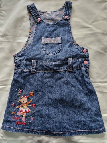 Girls denim dress age 1 - girls,