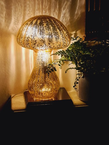 Art deco table lamp mercury - art,