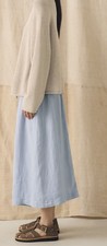 TOAST womens Skirt XL - Egg