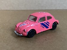 Maisto Volkswagen VW 1300 Beetle 1:64 Scale, Die Cast, Pink, Rare, VGC.