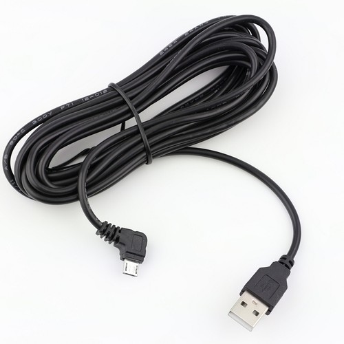 Angled charging usb cable - 3.5m,