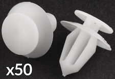 50x 8mm CLIPS For VAUXHALL