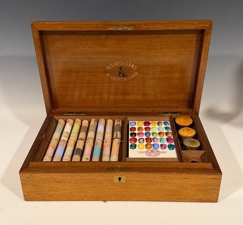 Rare antique artists - antique, paint