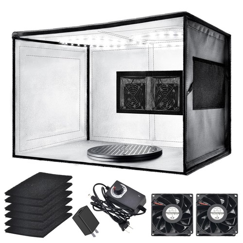 Airbrush spray booth - spray, dual