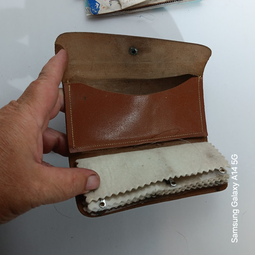 Vintage leather fly fishing - vintage,