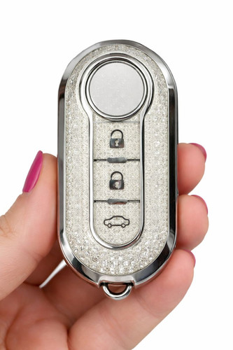 Fiat button flip key - key, cover