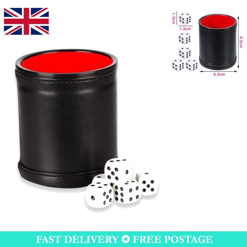 Luxury leatherette dice - luxury,