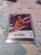 Topps WWE Slam Attax 2021-Honky Tonk Man Legend Auto Card Numbered 05/25