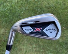 Callaway X Hot Left Handed Steel Shafted 6 Iron.