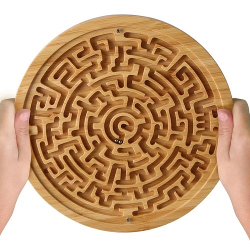Wooden maze game for - wooden,