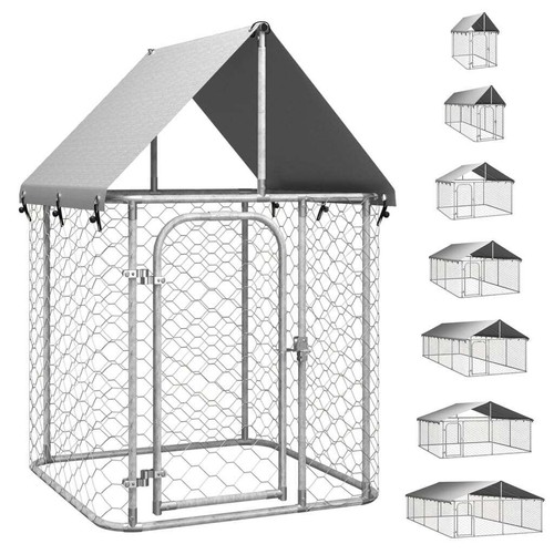 Outdoor dog kennel - kennel, with