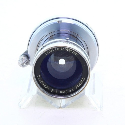 Leica summar 50mm chrome - f2,