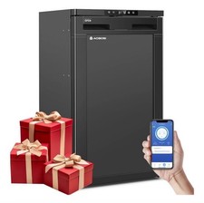AAOBOSI 83L Campervan Fridge, Refrigerator with APP Control, 12V Fridge Freezer.