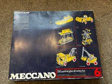 Vintage Meccano Set 6- 1976 in